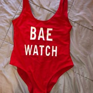 Scoop Neck One Piece